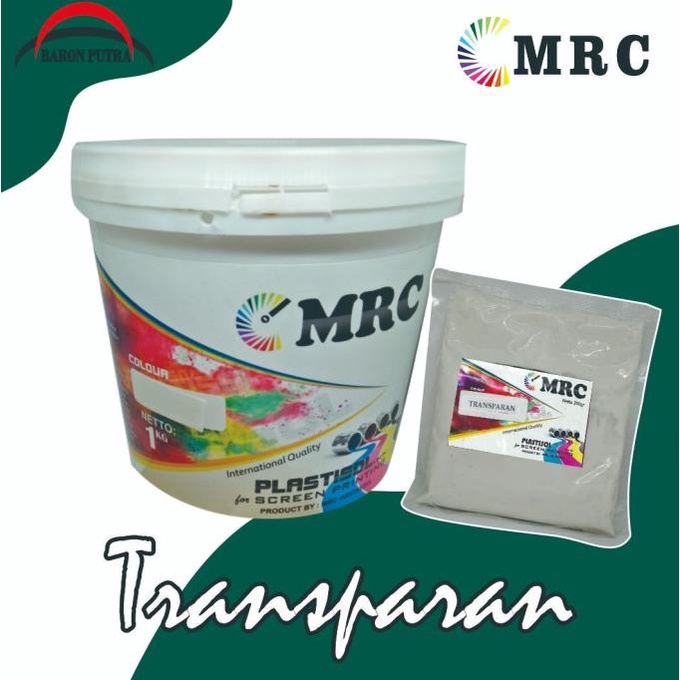

Silahkan Order] PLASTISOL MRC TRANSPARAN 1KG CAN