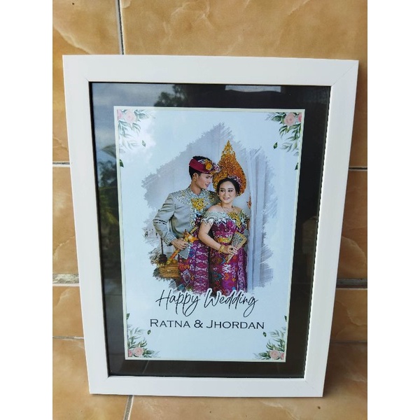 cetak Foto 10R jumbo Bingkai