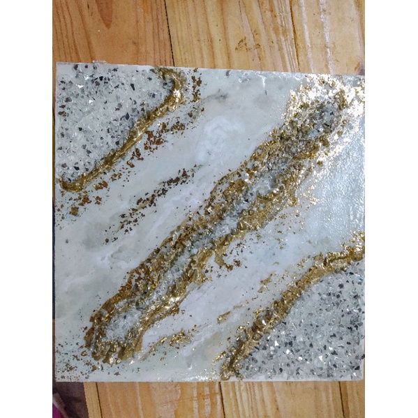 Geode Wall Art 25x25cm