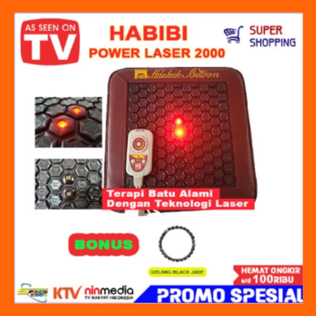 HABIBI POWER 2000 LASER TERAPI BLACKJADE ALAMI DENGAN TEKNOLOGI LASER
