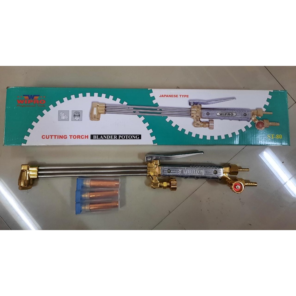 Stang Blender Las Potong 100 mm WIPRO ST-80 / Cutting Torch WIPRO ST80 - Setang Blander Las 100mm WI