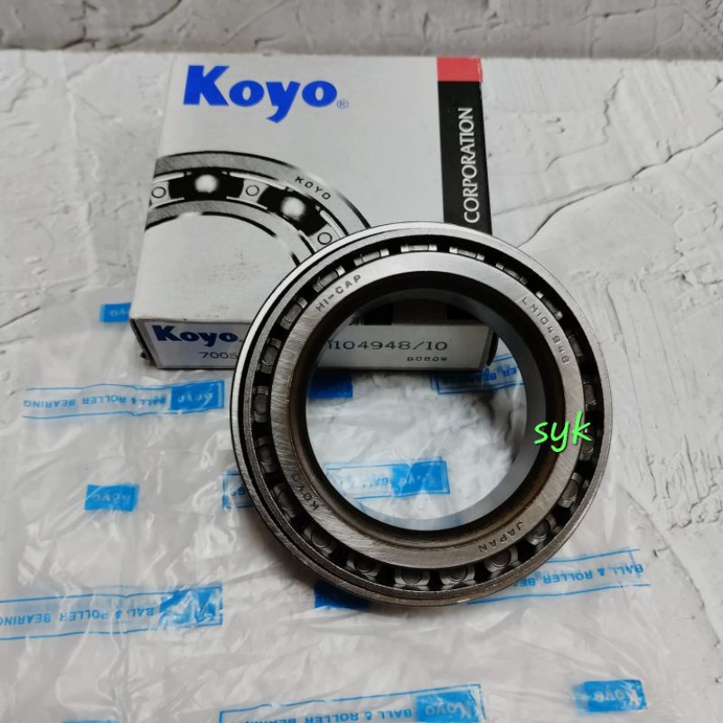 BEARING RODA DEPAN DALAM HARDTOP L200 2F LM 104948 KOYO