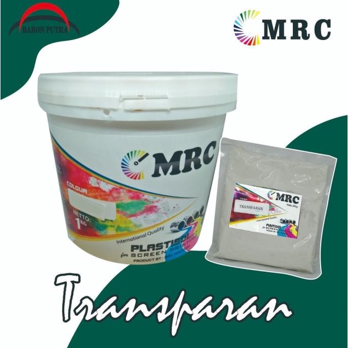 

~~~~~] PLASTISOL MRC TRANSPARAN 1KG CAN