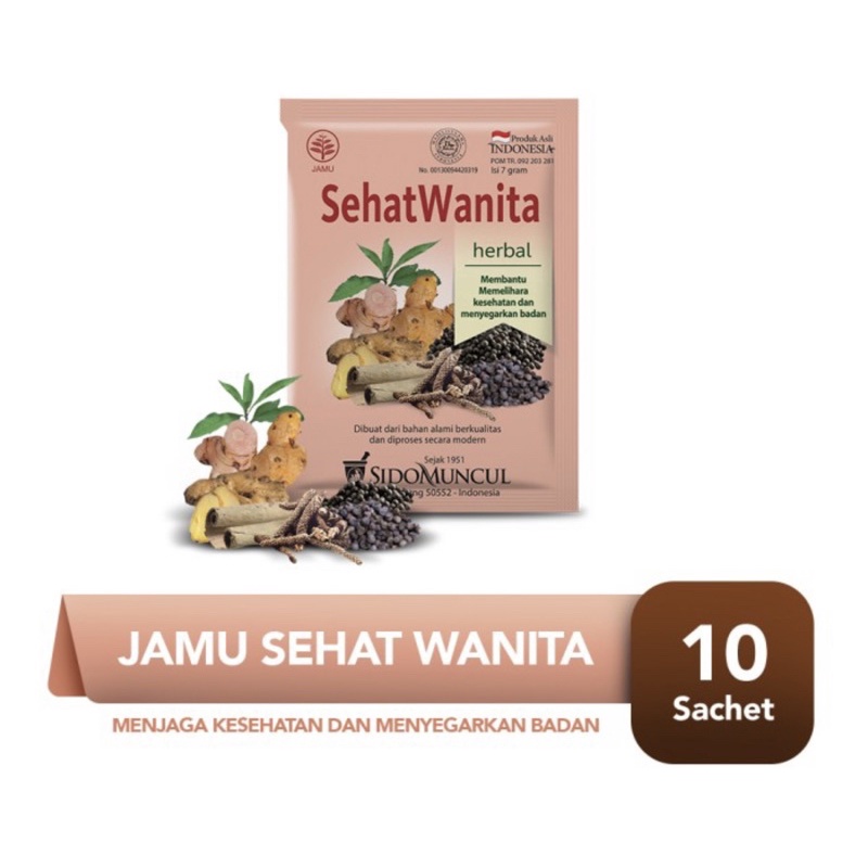 Jamu sehat wanita ( jamu kesehatan wanita )