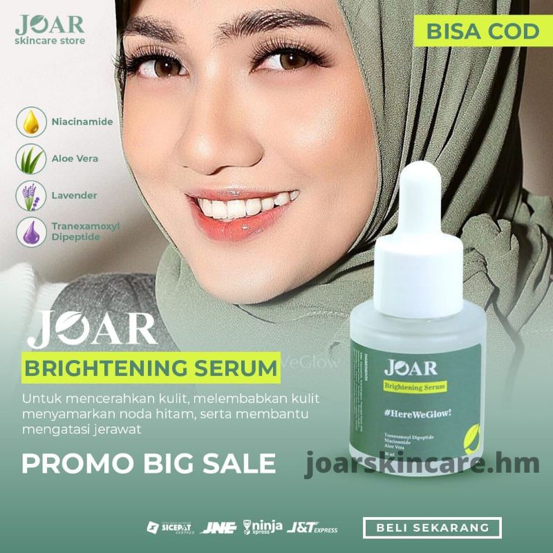 Joar Brightening Serum / Joar Brightening Skincare / Serum Wajah / Serum Joar