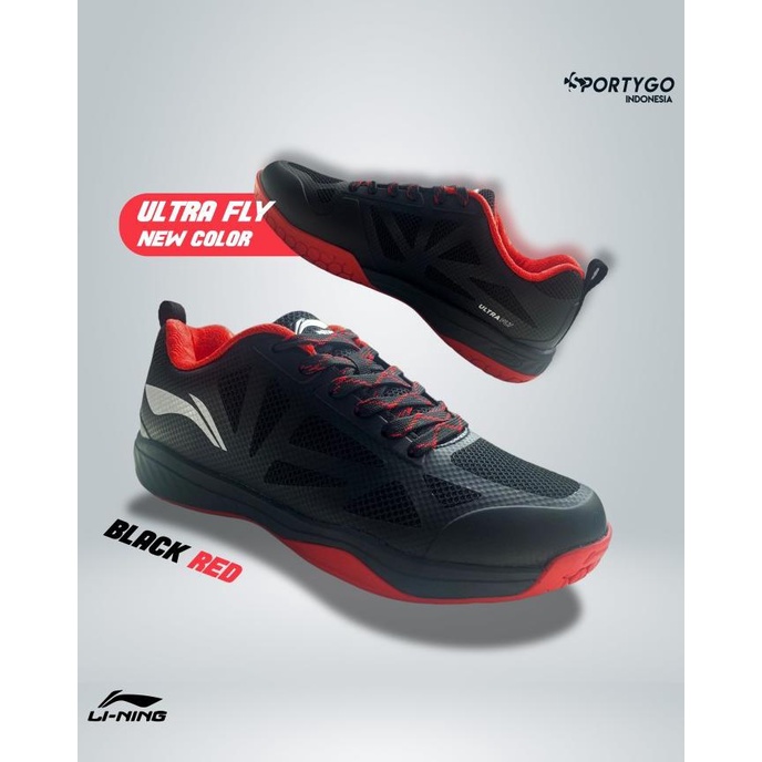 LINING ULTRA FLY / LI-NING ULTRA FLY / ULTRA SEPATU BADMINTON ORIGINAL