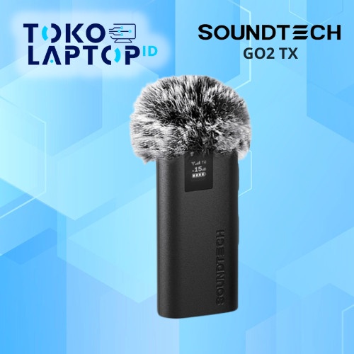 SOUNDTECH GO2 TX Magnetic Clip Wireless Microphone 2.4Ghz