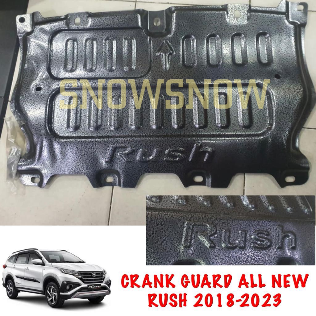 Crank Guard Mobil All New Rush 2018 2021 2022 2023 Pelindung Bawah Mesin