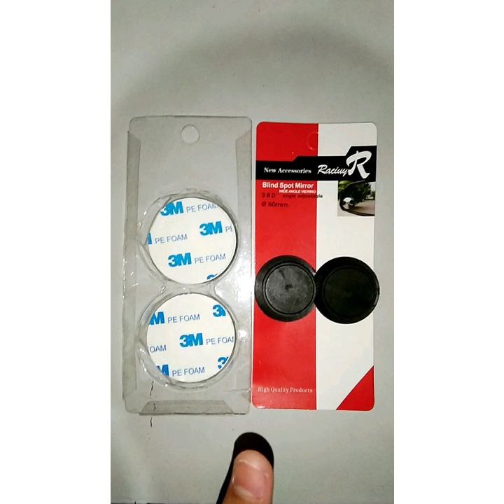 ✅ 2 PCS Kaca Spion Blind Spot Mobil Motor Cermin Tambahan Blind Spot 360 Mirror 2 in 1 Adjustable