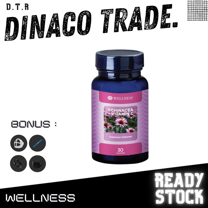 Wellness Echinacea Vitamin C 30 Kapsul