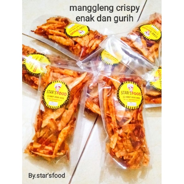 

Manggleng Crispy/Loncis/Balung kethek/kripik singkong/balung kuwuk pedas manis