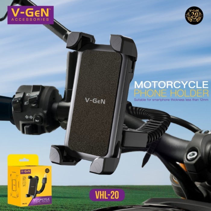 VGEN V-GeN VHL-20 Phone Holder Motor Bracket Pegangan HP