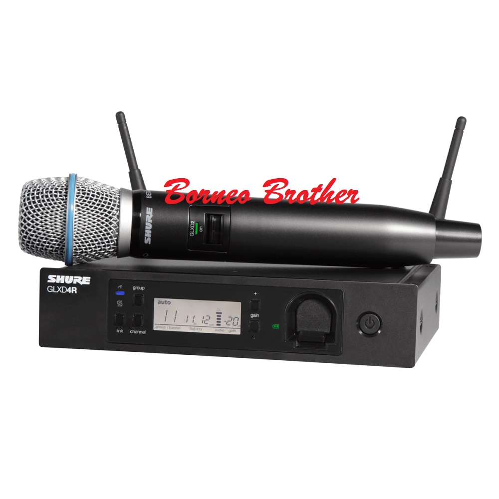 Shure GLXD24R/B87A GLXD 24R / Beta 87A Original Mic Wireless Handheld