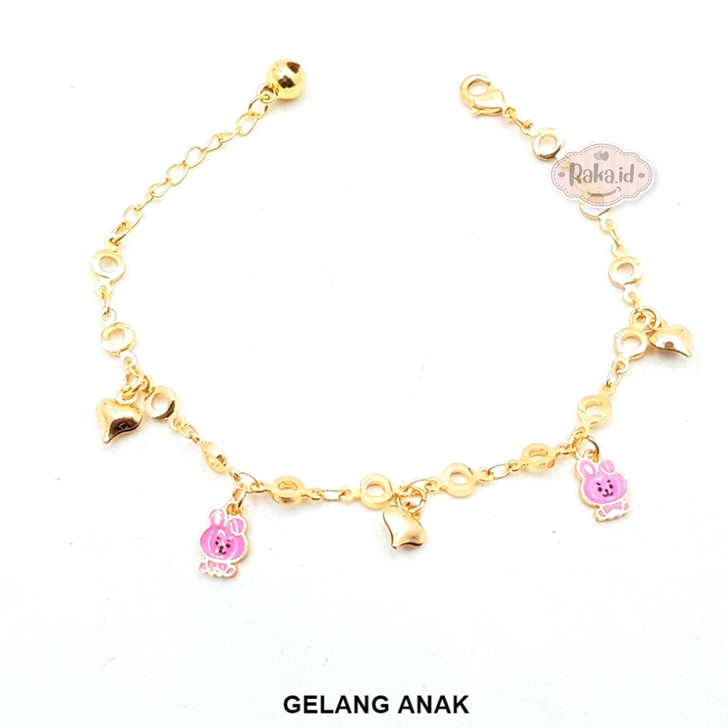 Gelang Tangan Anak Rantai Motif Cooky BTS BTS21 Perhiasan Anak 1185