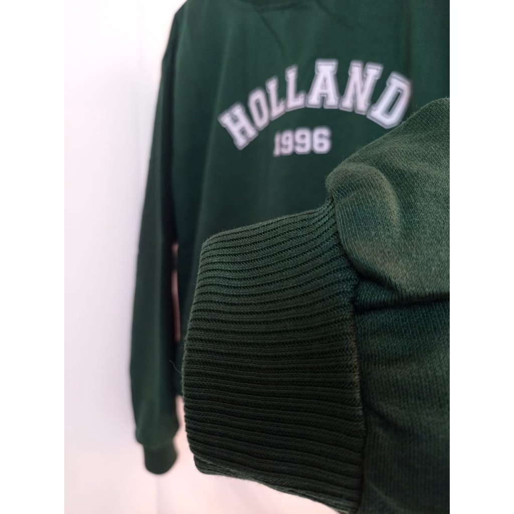 Sweater Crewneck Holland - Sweater Crewneck Sweatshirt Cowok Cewek - Pria Wanita OOTD - Baju