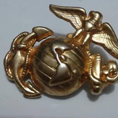 USMC Ega Pin Cap Badge