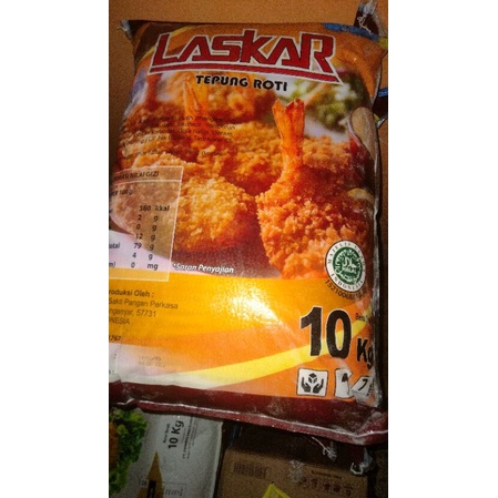 

TEPUNG PANIR ATAU TEPUNG ROTI MIX KUNING LASKAR 1 KARUNG 10 KG