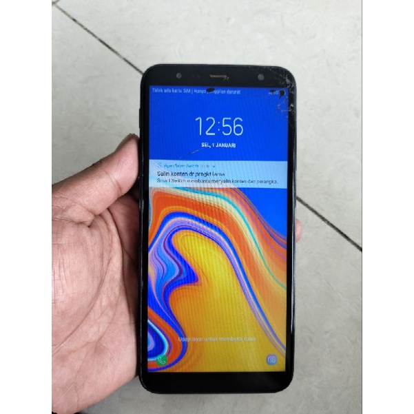 samsung j6 plus 3/32 2018 bekas second seken batangan