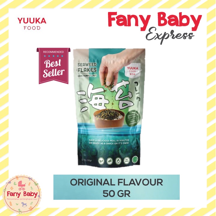 

RB YUUKA FOOD SEAWEED ABON RUMPUT LAUT NON MSG - 50GR