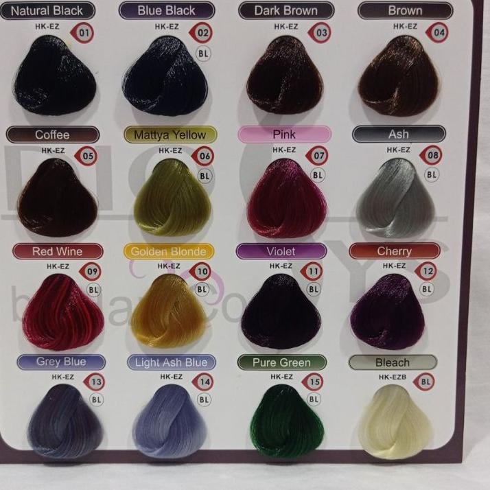 Paling Laku--Cat Rambut Diosys Grey Blue Ash HK-EZ 13 ( cat 100ml + Oxydant 100ml ) diosis hair colo