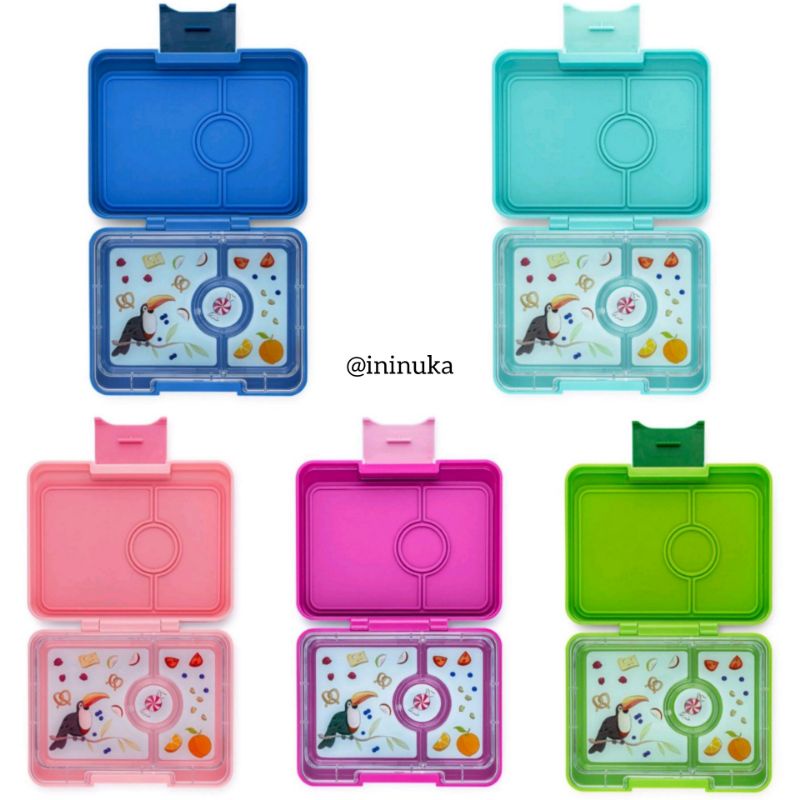 YUMBOX 3 COMPARTMENT / YUMBOX SNACK / YUMBOX MINI / BENTO BOX / LUNCH BOX
