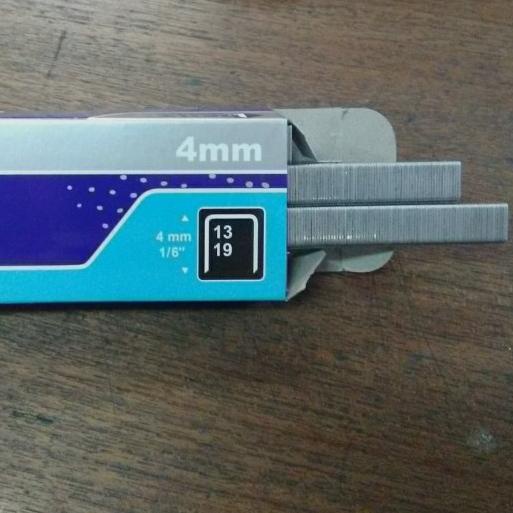ISI STAPLES HEKTER TANGAN MANUAL UNTUK JOK MOTOR 13/4 MM (4MM)