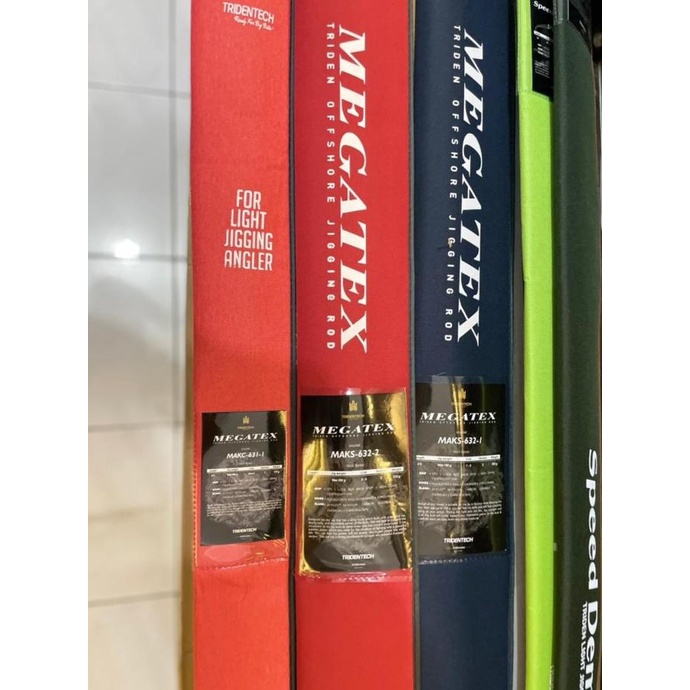 Joran Tridentech Megatex Offshore Jigging & Light Jigging