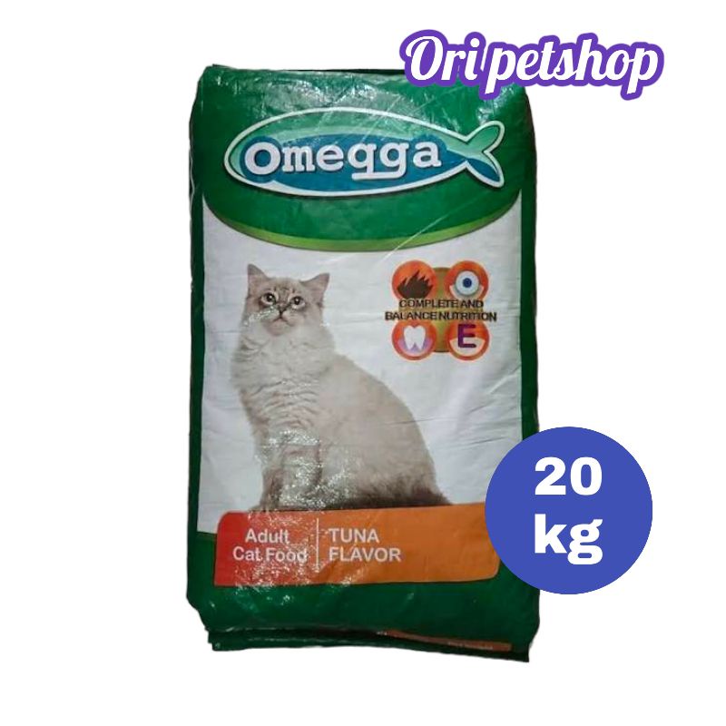 ekspedisi Makanan Kucing Omega TUNA 20kg omega tuna cat food 20kg