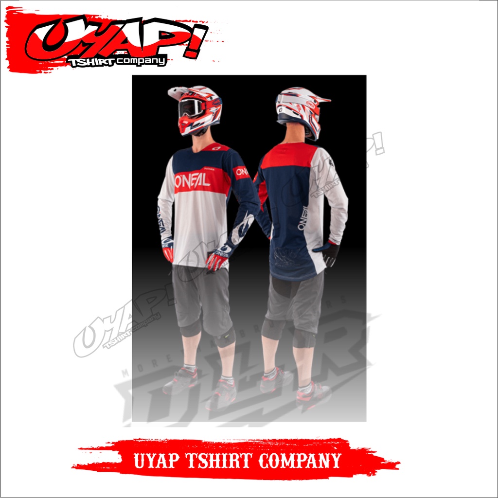 JERSEY ONEAL  ONEAL AIRWEAR FREEZ   Kaos Trail & Gowes /  Baju Motocross & MTB / Mountain Bike / Dow