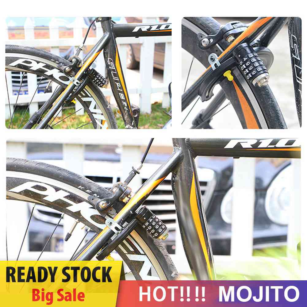 Kunci Sepeda Anti Maling Bentuk Tapal Kuda Dengan Password