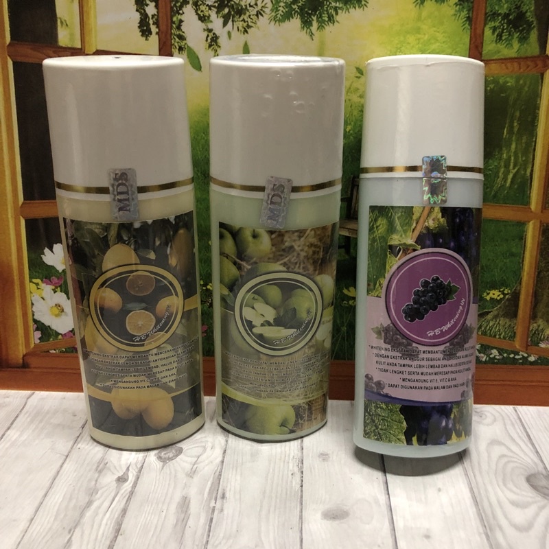 HB Lotion Pemutih Badan Dosis Tinggi / LOTION APPLE , LEMON , ANGGUR