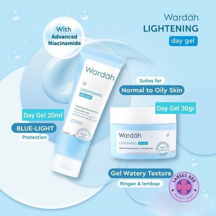 WARDAH Lightening Day Gel | Cream Pagi