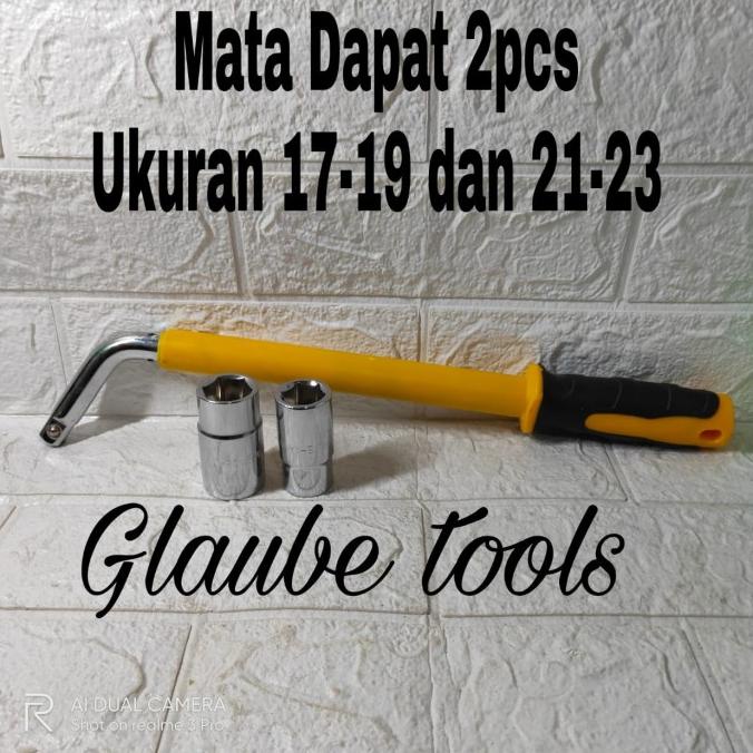 Bison Kunci Roda Tarik Kunci Roda L Kunci Roda Mobil B09520