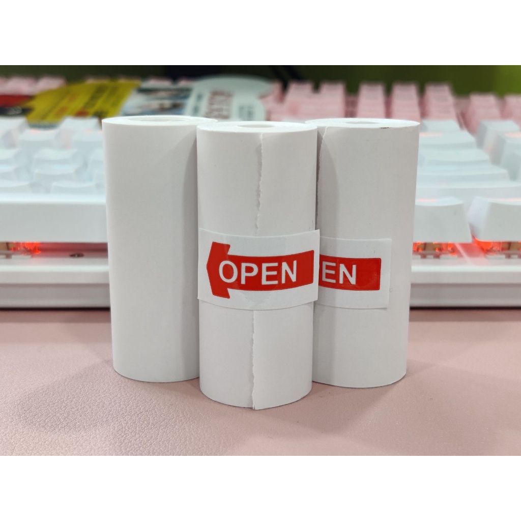 Kertas termal 57MM untuk printer label mesin kasir