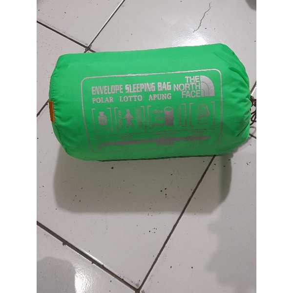 sleeping bag UL + bantal - sb ultralight polar lotto Grade Ori