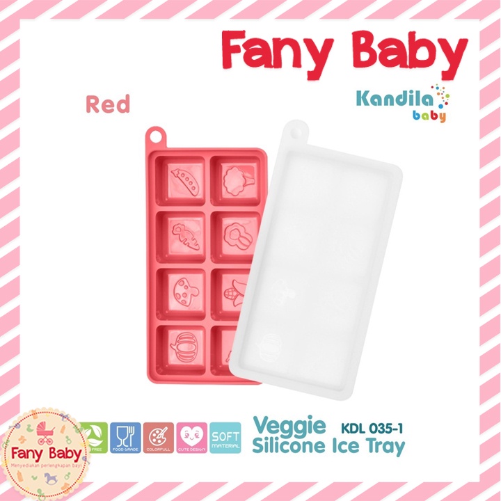 KANDILA BABY VEGGIE SILICONE ICE TRAY / KDL035-1