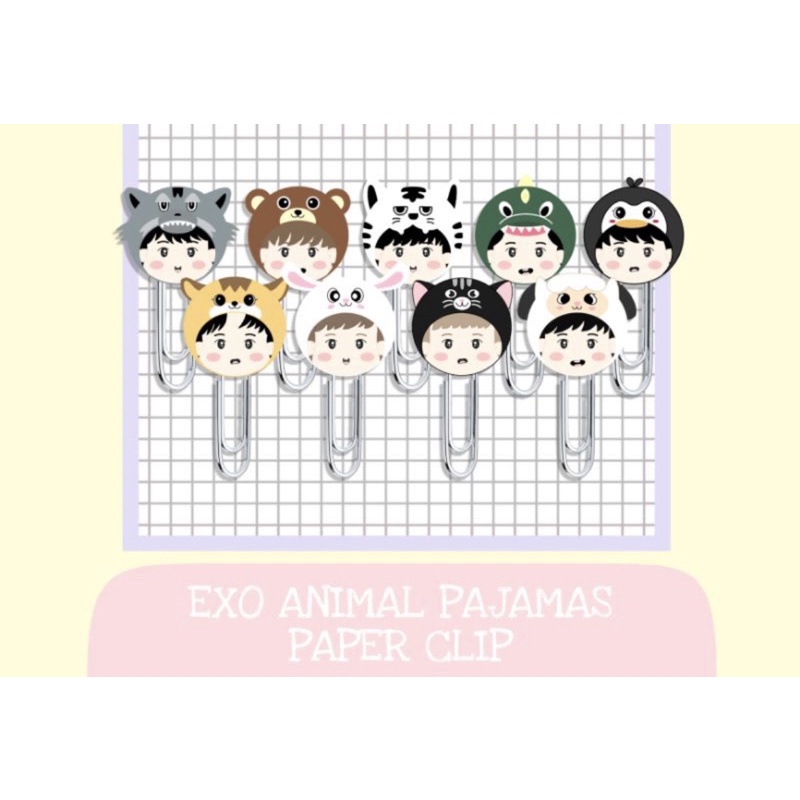 

Paper Clip EXO Cute Animal