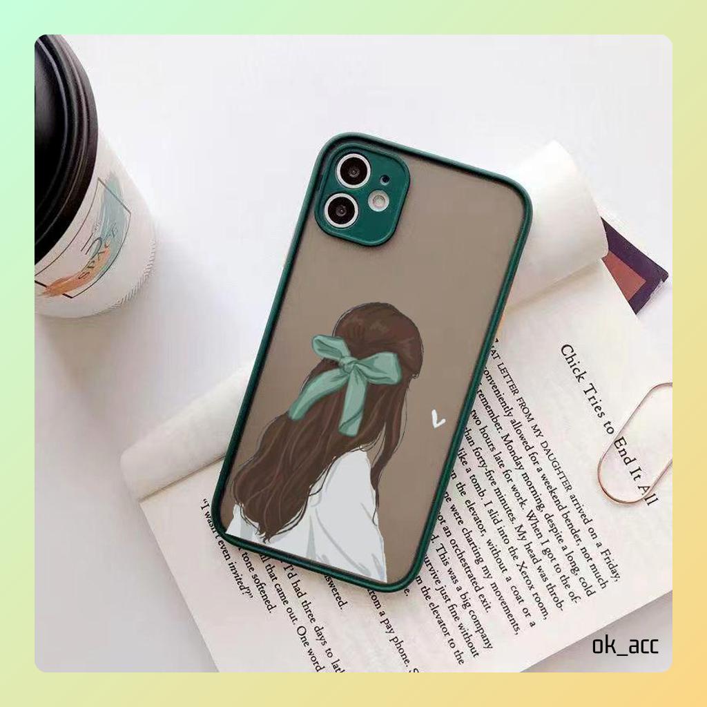 Casing Motif AA26 Cewek for Oppo A15 A15s A16 A16e A16k A17 A1k A11k A12 A31 A33 A3s A35 A36 A37 A39 A47 A5 A5s A52 A53 A57 A59 F1s A53 A53s A54 A55 A55s A7 A71 A72 A74 A76 A77 A83 A9 A92 A95 A96 F1 F3 F3+ F5 F7 F11 Pro Reno 3 4 4F 5 5F 6 7 7z 8