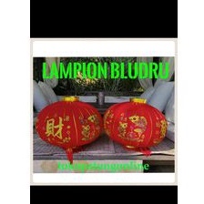 Lampion Imlek Bludru Jumbo KODE 100