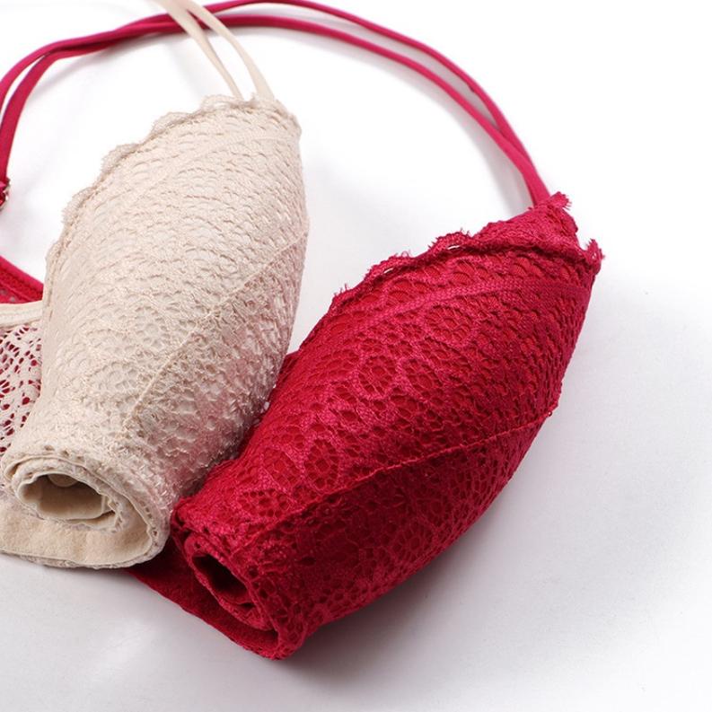 SMJ.22Oc22ᴶ ‣ ANGELA JAPAN Bra BH Push Up Tanpa Kawat Wanita Cewe Busa Tipis ImportRenda Seamless Bi