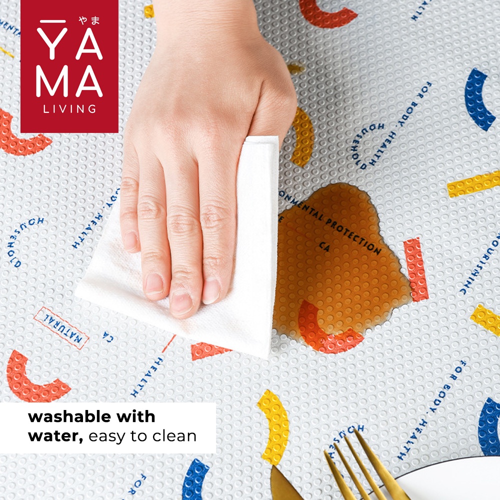 YAMA SORA Waterproof Mat Alas Laci Transparan Kabinet Lemari Dapur Anti Slip