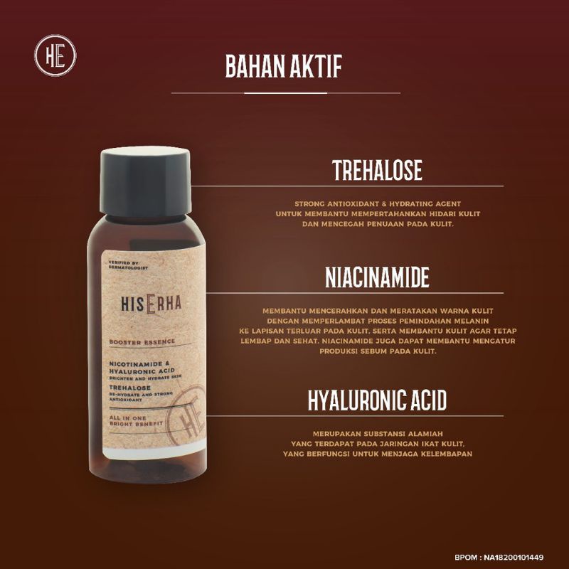 His Erha Booster Essence 60ml
