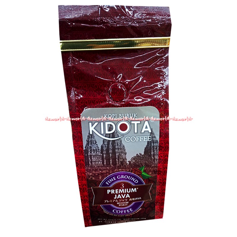 Kidota Premium Java Fine Ground 200gr Kopi Jawa Bubuk Kopi Bubuk Halus Kiddota 200 gram Java Coffee