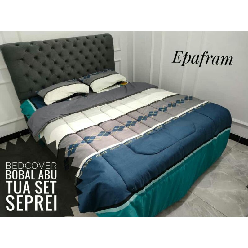 sprei bedcover set homemade ukuran 180x200x20