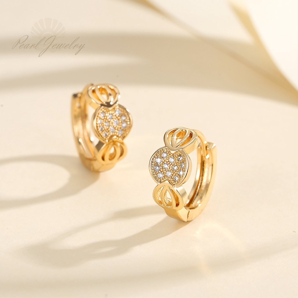 Y822 [COD✔]Anting Titanium Lucu Wanita Anting Fashion Wanita Perhiasan Hoop Anting Anti Luntur