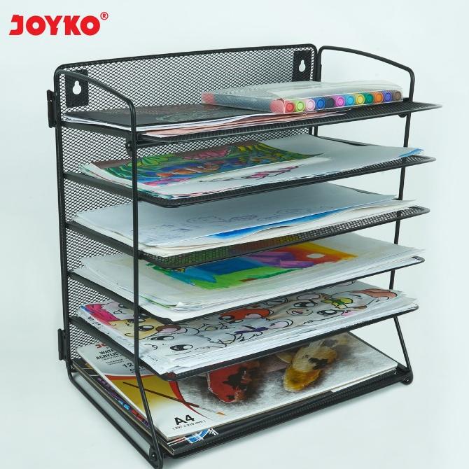 

Joyko Document Tray 6 Tier / Rak Kertas Dokumen 6 Susun Meja Dt-36