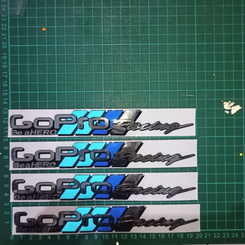 Sticker Cutting Go Pro Racing/Stiker Cutting Go Pro