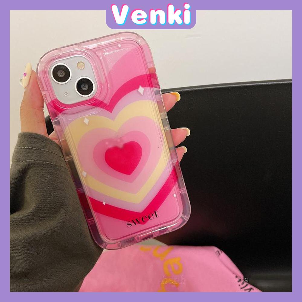 Case For iPhone 14 Pro Max TPU Soft Jelly Airbag Case Love Heart Clear Pink Blue Case Camera Protection Shockproof For iPhone 14 13 12 11 Plus Pro Max 7 Plus X XR