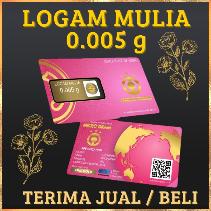 Image of Logam Mulia 0.005 gram #3