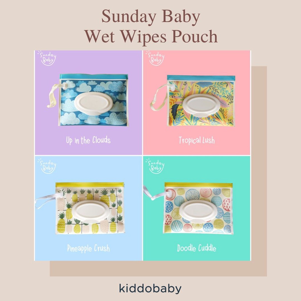 Sunday Baby Wet Wipes Pouch | Tempat Tisu Basah